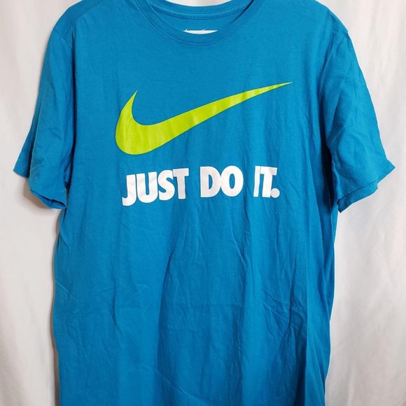 teal nike t shirt